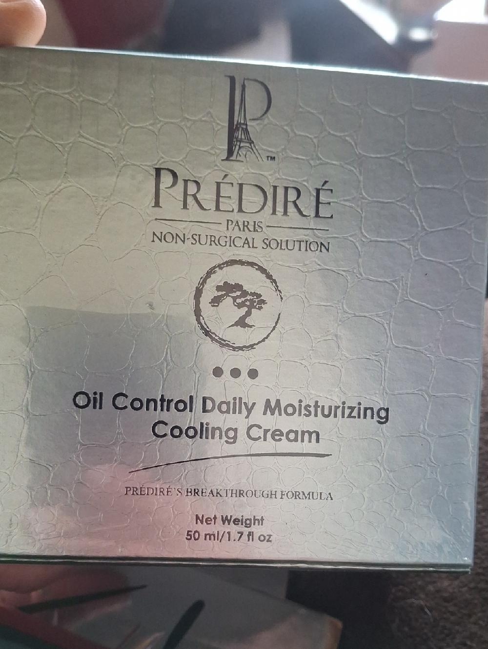 *PREDIRE* Oil Control Daily Moisturizing Cooling Cream - Silver